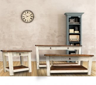 MO-1 White Rustic Tables
