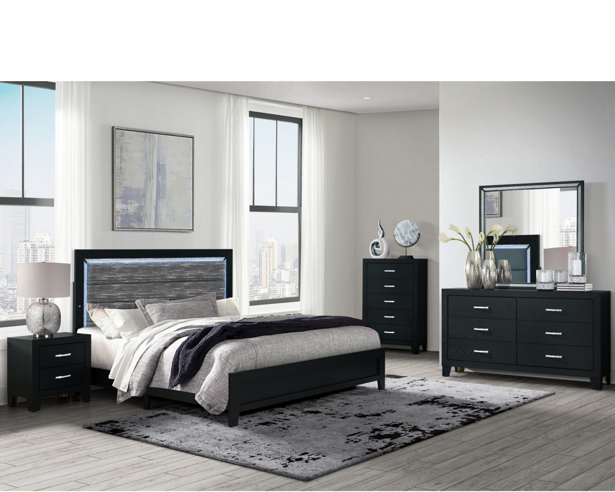 Reid Bedroom LED Collection (image for) Reid Bedroom LED Collection