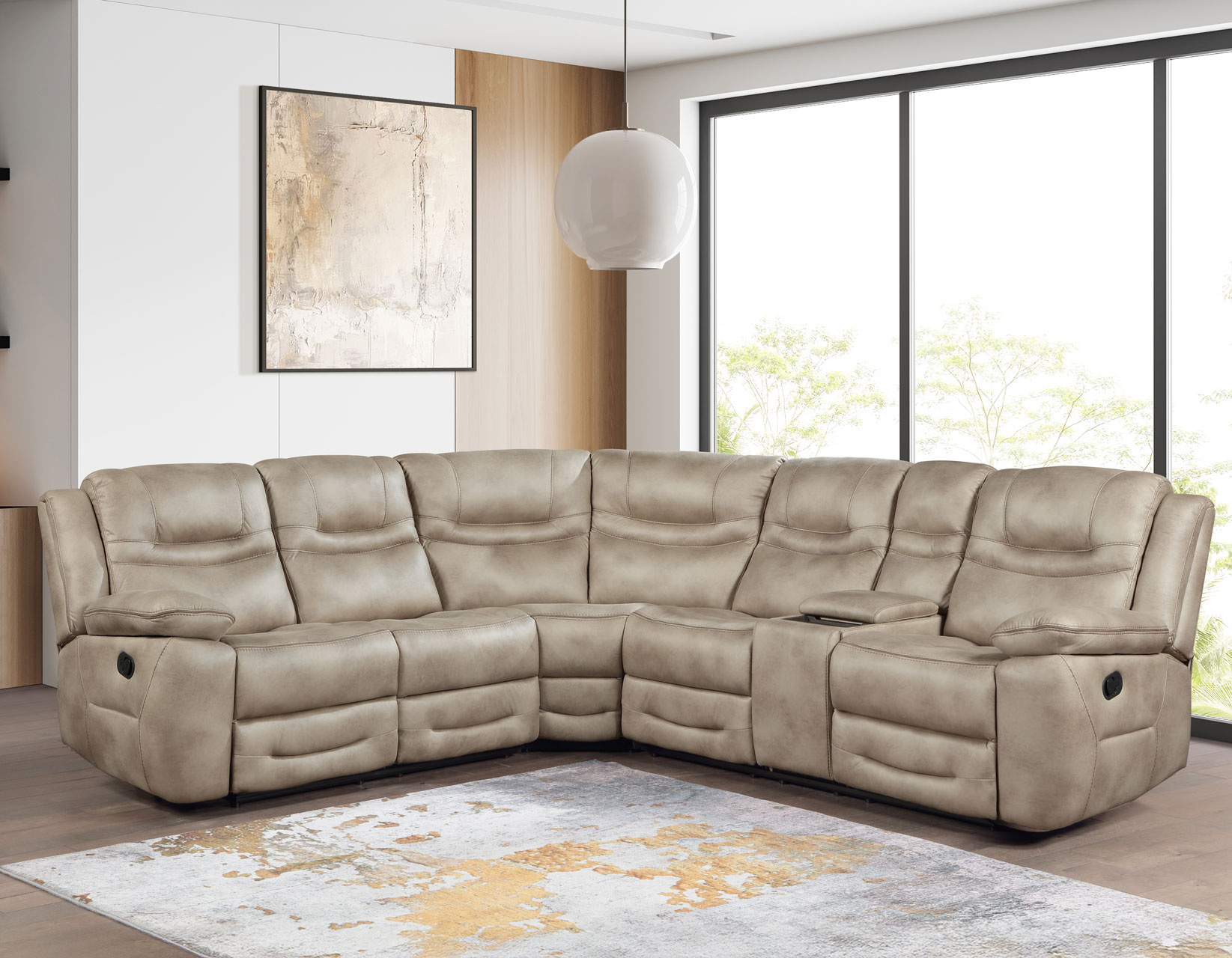 (image for) Shelton Stone Sectional