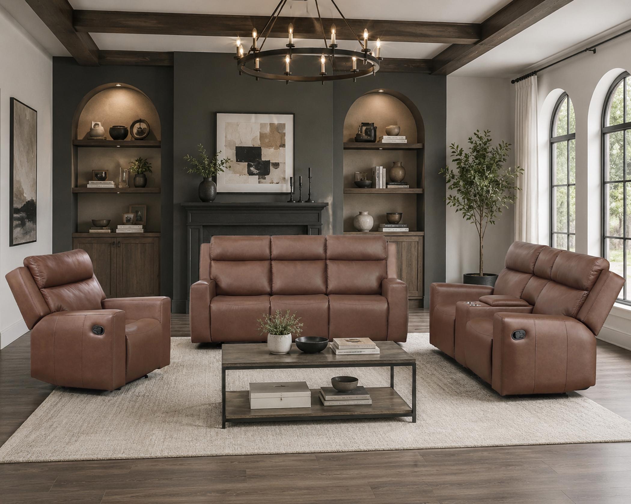 Barron Vegan Sofa and Loveseat (image for) Barron Vegan Sofa and Loveseat