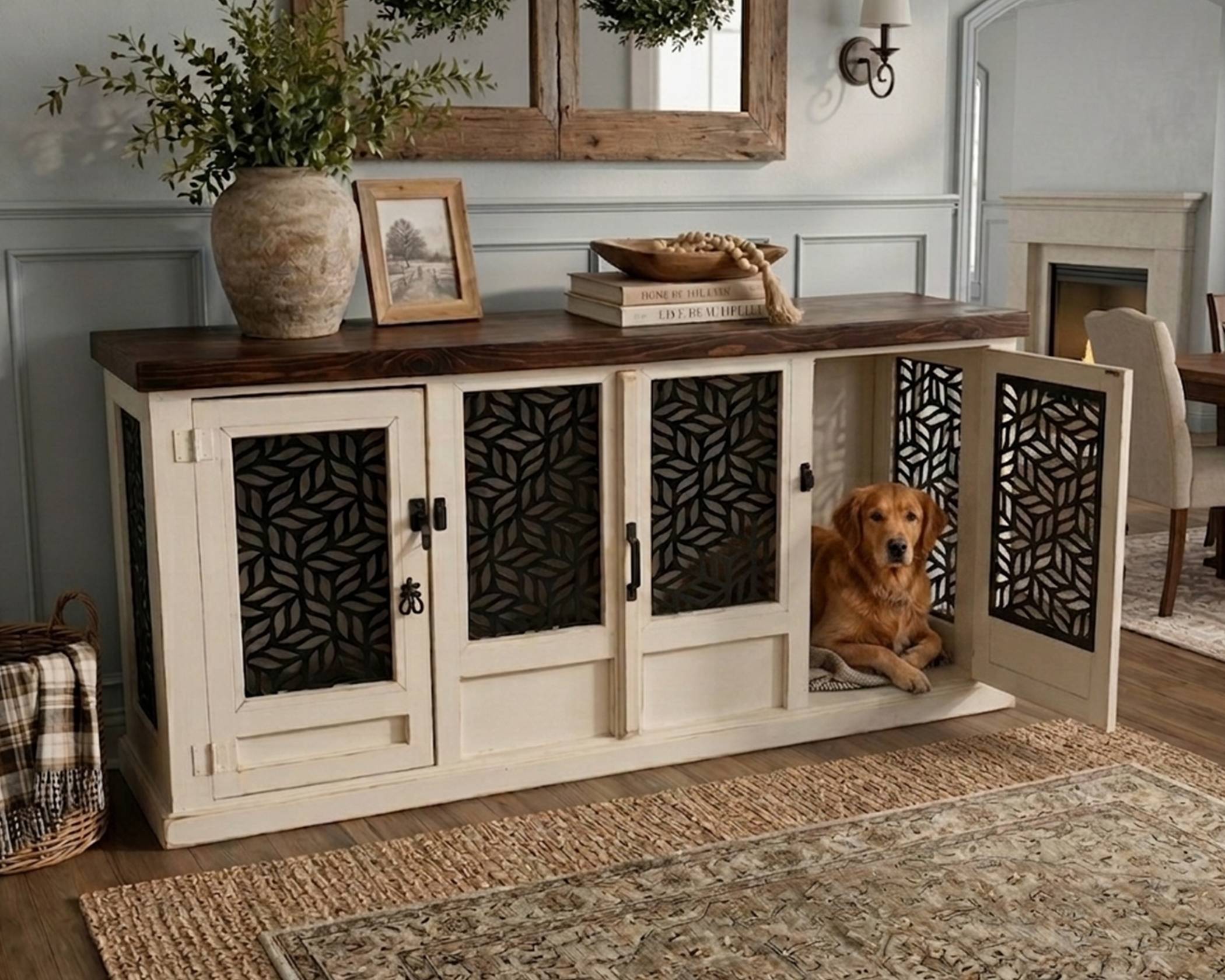 (image for) Pet Kennel White 72" (2 in Stock)