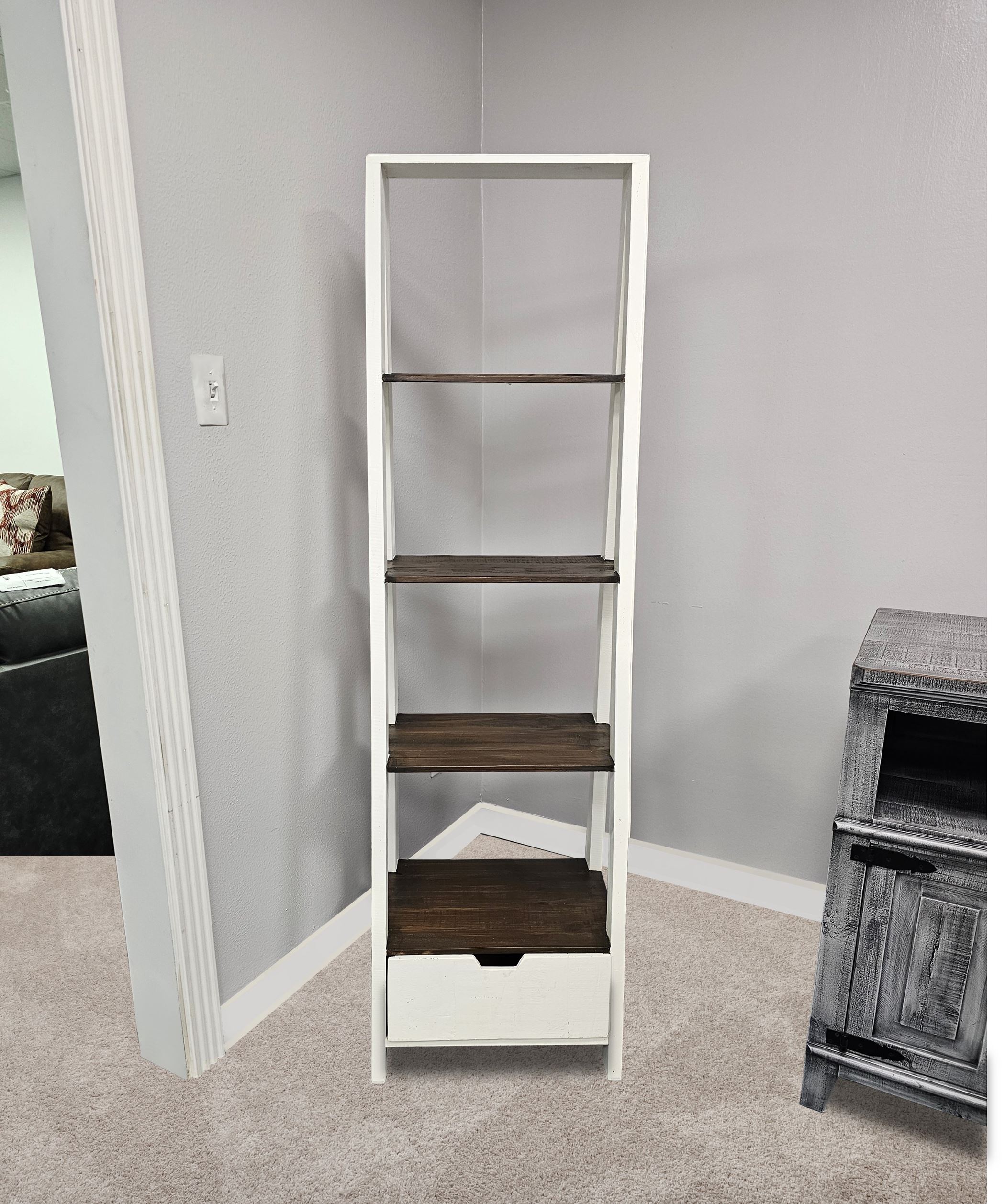 (image for) HO-ACC 9 Ladder Bookcase - Click Image to Close