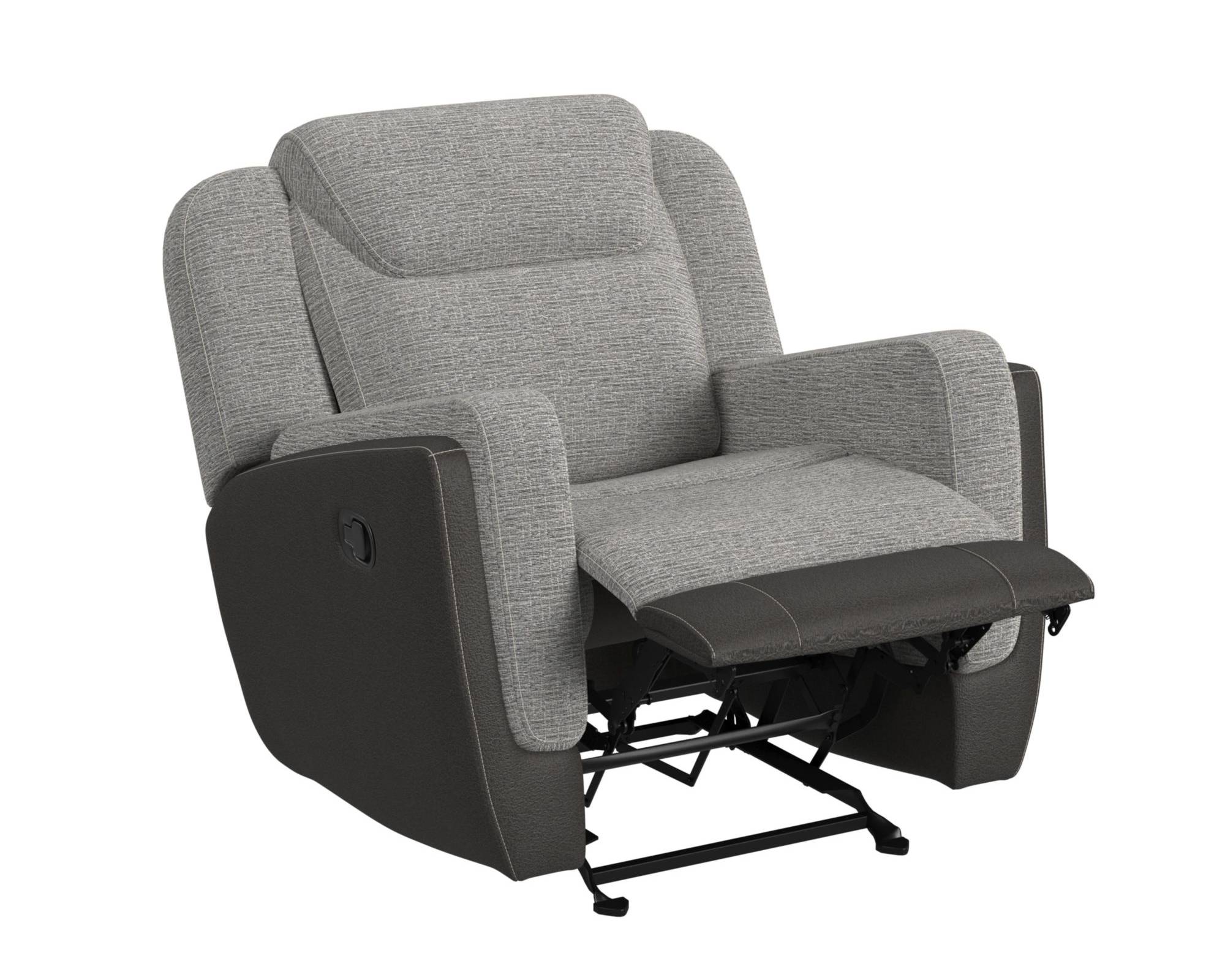 U11550 Hornet Rancho Grey Recliner (image for) U11550 Hornet Rancho Grey Recliner