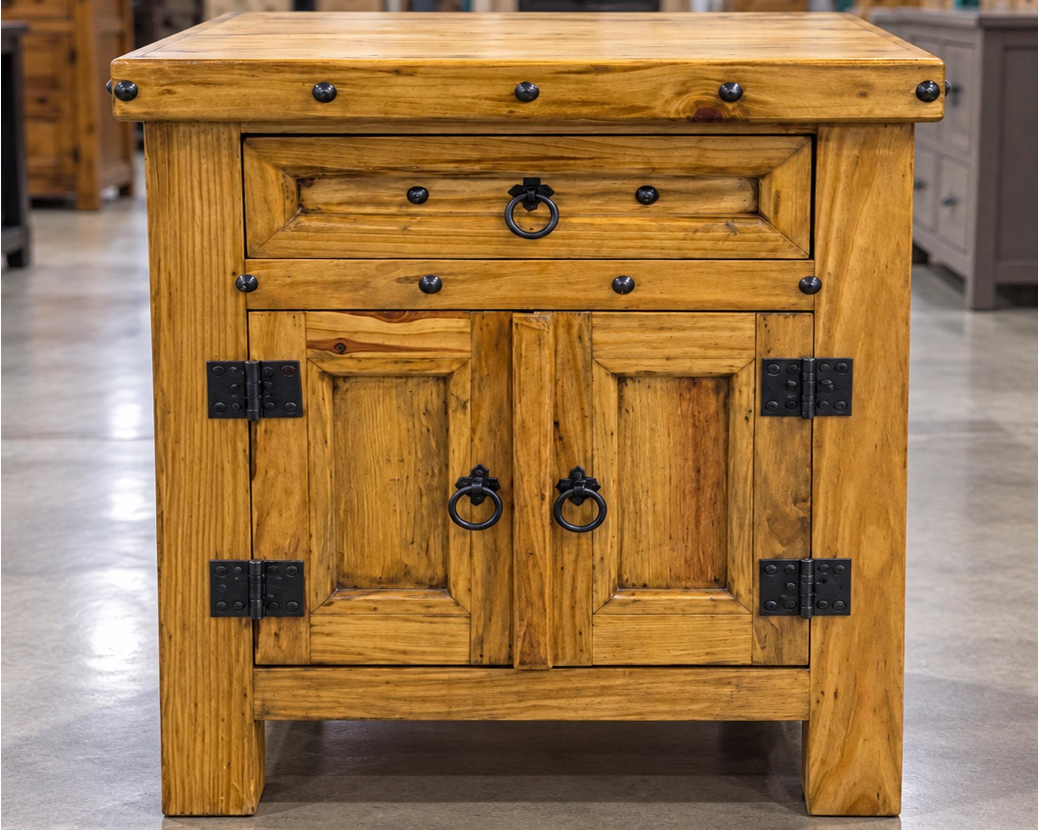 (image for) Veria Nogal Nightstand (4 in Stock)